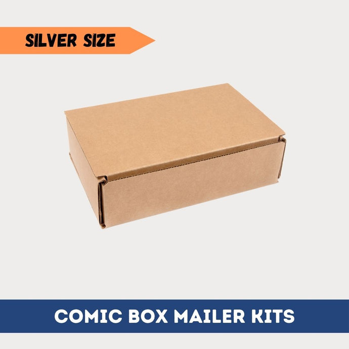 COMIC BOX MAILER KITS - SILVER SIZE
